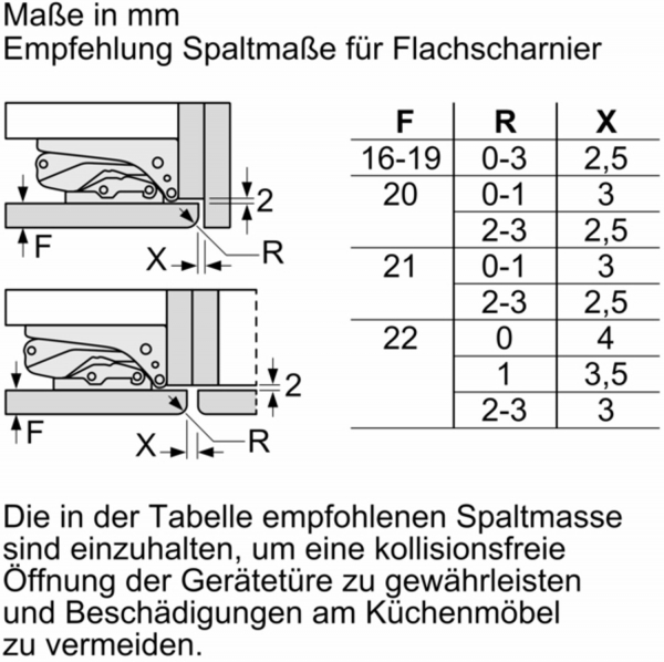 Bosch KIL 22 VFE0 Einbaukühlschrank